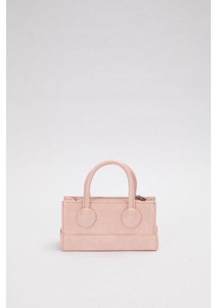 Pembe Ayarlanabilir Kilit Detaylı El Çantası fırsatları
