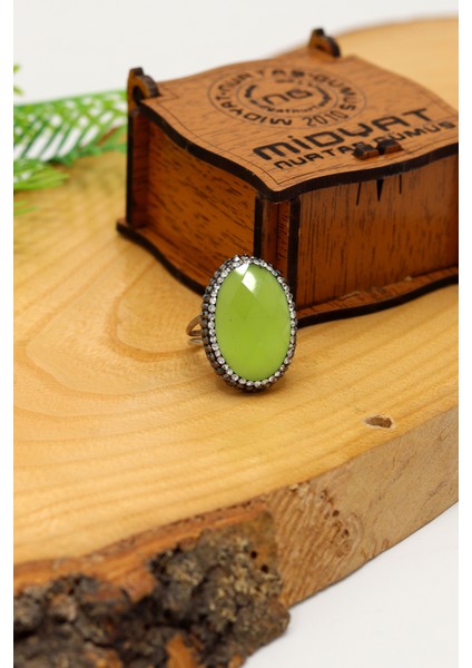 Monalisa ve Swaroski Taşlı 925 Ayar Gümüş Kadın Yüzük 201024472 fiyatları