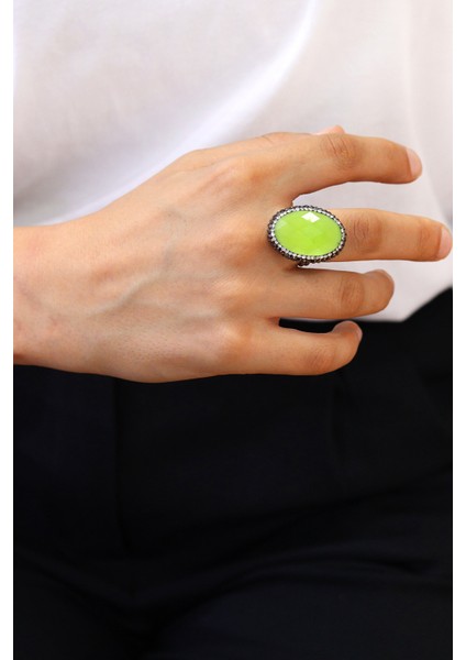 Monalisa ve Swaroski Taşlı 925 Ayar Gümüş Kadın Yüzük 201024472 modelleri