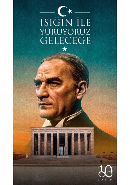 10 Kasım Atatürk'ü Anma Günü,sonsuz Sevgi ve Saygı,okul Etkınlık Kumaşpano 150X200 fiyatları