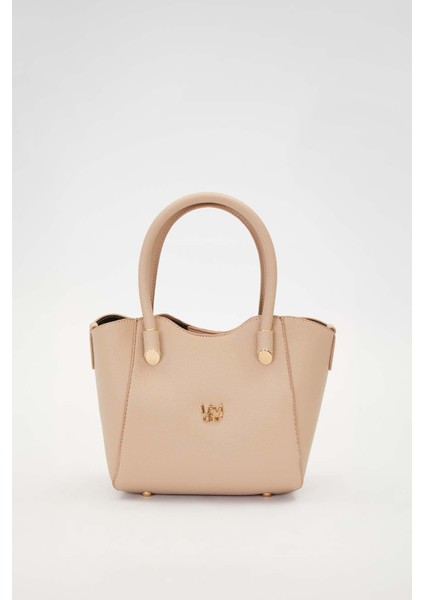 Vizon Metal Aksesuarlı El Çanta