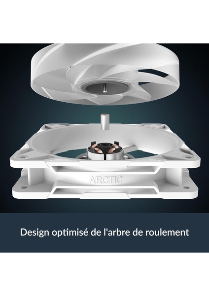 P12 Pro Argb White 120MM 3000RPM 77CFM Yüksek Performans Kasa Fanı (ACFAN00311A)