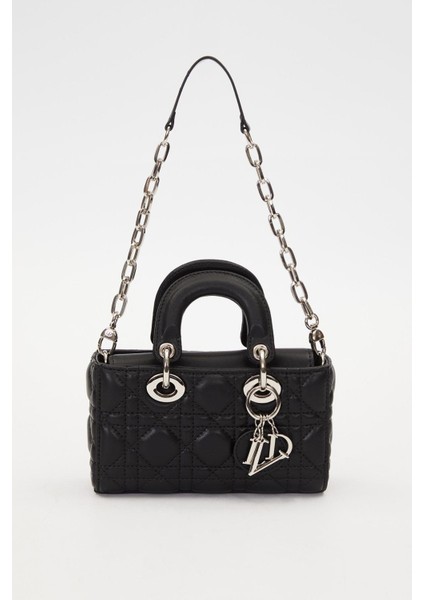 Siyah Zarif Zincirli El Çantası