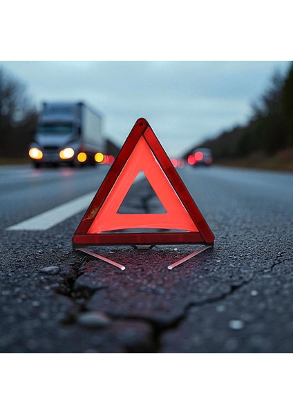 Üçgen Reflektörlü Araç Uyarı Levhası Katlanabilir Trafik Güvenlik Uyarı Levhası Acil Durum Yol Kenarı Ekipmanı modelleri