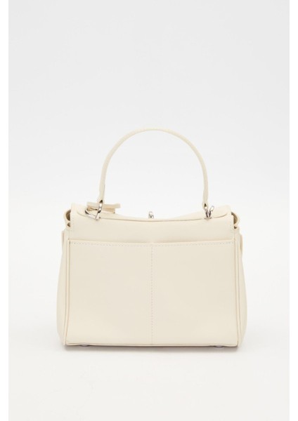 Krem Metal Tokalı El Çantası fiyatları