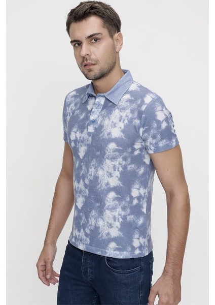 Ts 798 Slim Fit Mavi Spor T-Shirt fiyatları