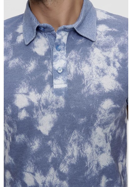 Ts 798 Slim Fit Mavi Spor T-Shirt fırsatları