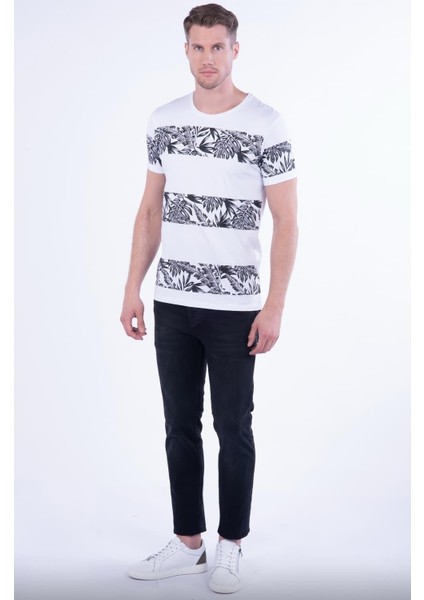 Ts 782 T -Shırt Beyaz Spor T-Shirt