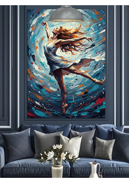 Soyut Kadın Dekoratif Kanvas - Mdf Ahşap Tablo modelleri