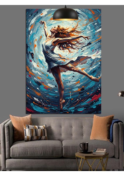 Soyut Kadın Dekoratif Kanvas - Mdf Ahşap Tablo fırsatları