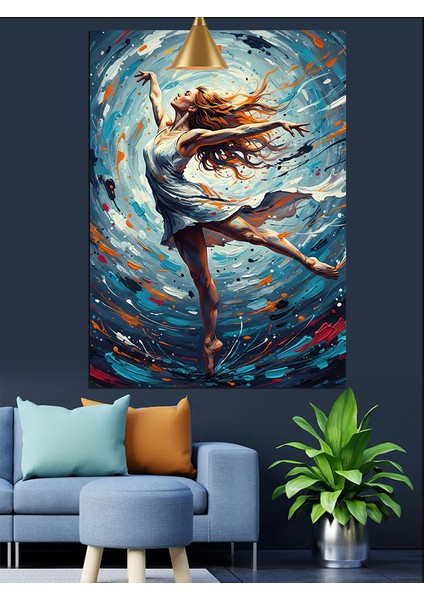 Soyut Kadın Dekoratif Kanvas - Mdf Ahşap Tablo indirimleri