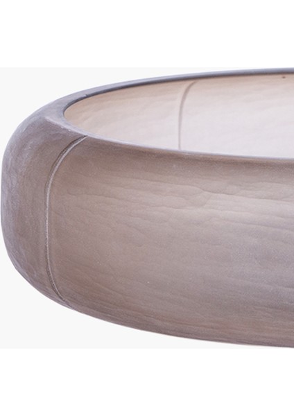 35X9CM Yayvan Cam Vazo Kahverengi fiyatları