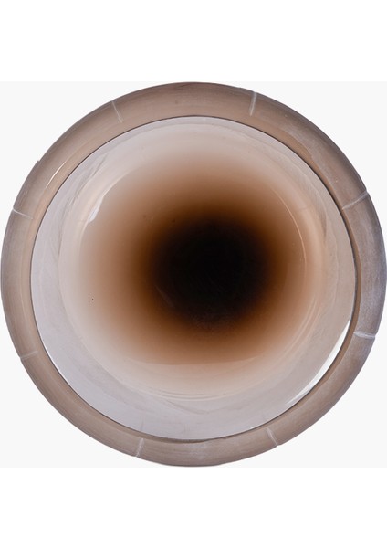 35X9CM Yayvan Cam Vazo Kahverengi modelleri