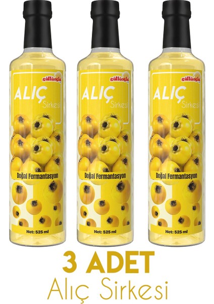 Alıç Sirkesi x 3 Adet 525ML