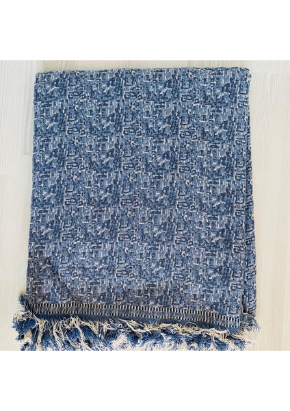 Erkek Çocuk Odası Müslin Örtü Mavi 170 x 220