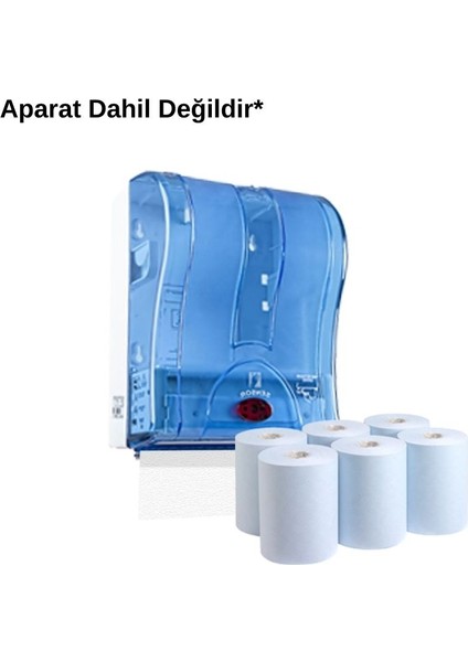 Fotoselli/sensörlü Dispenserli Kağıt Havlu 5 kg 6'lı Paket - 80M modelleri
