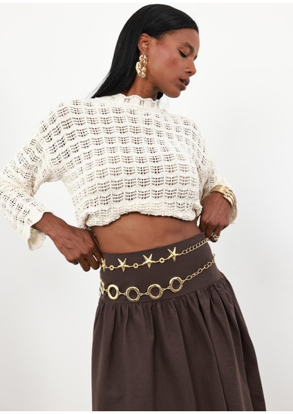 Naturel Ajurlu Triko 98071 indirimleri