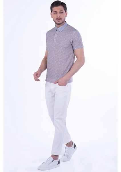 Ts 800 Slim Fit Bej Spor T-Shirt indirimleri