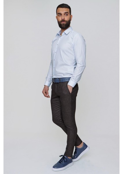 P 1090 Slim Fit Kahve Spor Pantolon fiyatları