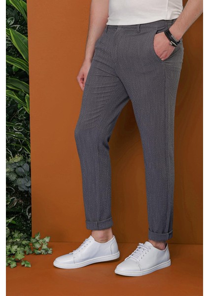 P 1113 Slim Fit Füme Spor Pantolon modelleri
