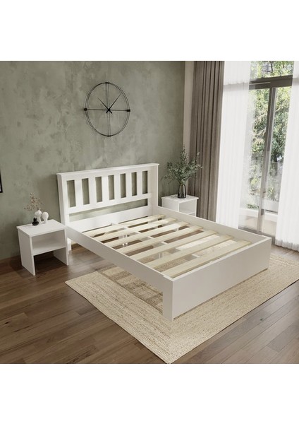 Stark Beyaz Kolay Kurulum Karyola fiyatları