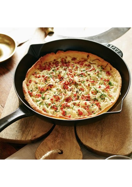 Dust Kızartma Tavası, 26 Cm, Döküm Demir, Indüksiyona Uygun, Siyah fırsatları