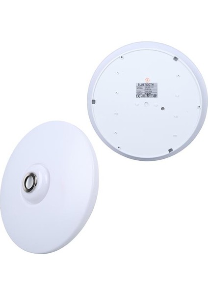 Powermaster PM-27331 Beyaz 34*9 cm 24 Watt Bluetooth Hoparlörlü Tavan Aydınlatma (AL-BL301) Tornavida Hediyeli indirimleri