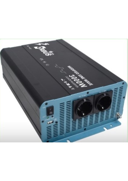 Orbus ORB3000M 12 Volt - 3000 Watt Eco Modified Sinus Inverter