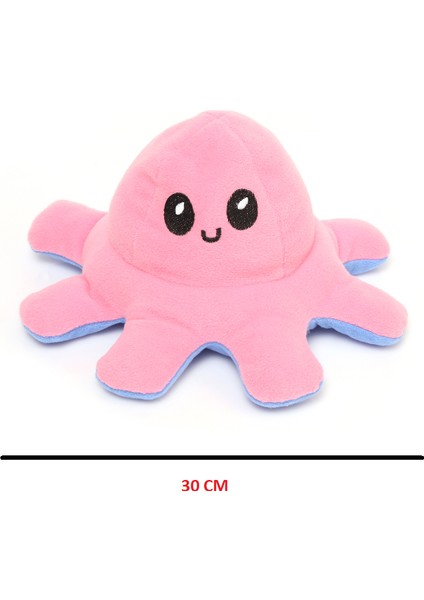 Mod Değiştiren Ahtapot Polar Pembe-Mavi 30 cm fiyatları