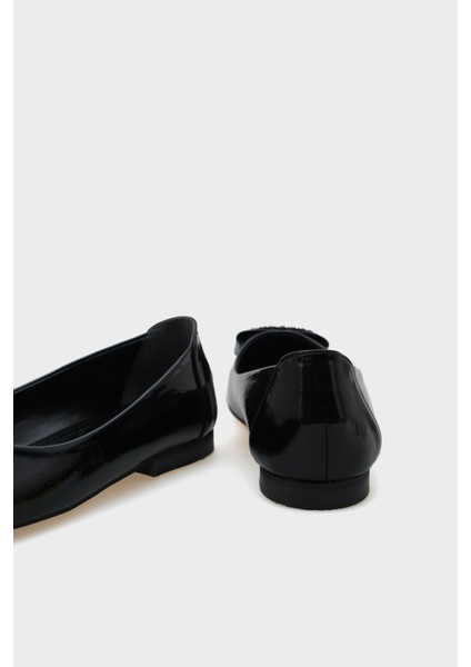 Adel Küt Burunlu Taşlı Tokalı Kadın Babet