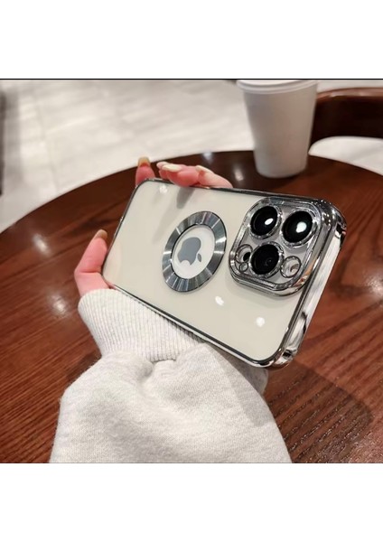 Apple iPhone 16 Pro Max Kamera Lens Korumalı Magsafe Şarj Destekli Arkası Şeffaf Yüksek Kalite Kılıf