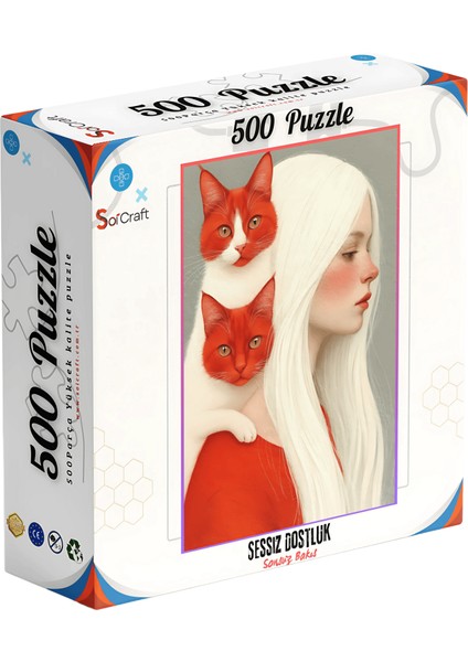 500 Parça Puzzle Sessiz Dostluk, Sonsuz Bakış