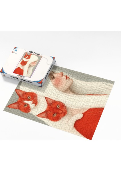 500 Parça Puzzle Sessiz Dostluk, Sonsuz Bakış modelleri