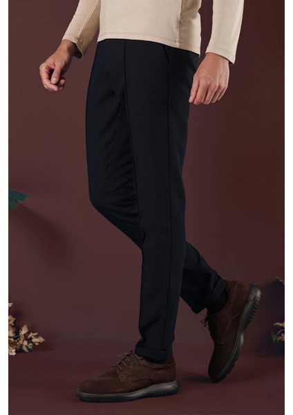 P 1130 Slim Fit Lacivert Spor Pantolon fırsatları