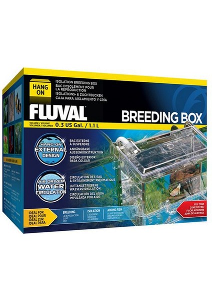 Fluval Askı Plastik Yavruluk Küçük 16,5X12,5X12 cm Nrmsa