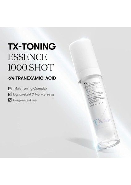 Tx Toning Essence 1000 Shot 30ML Parlak Cam Cilt Yüzü Için fiyatları
