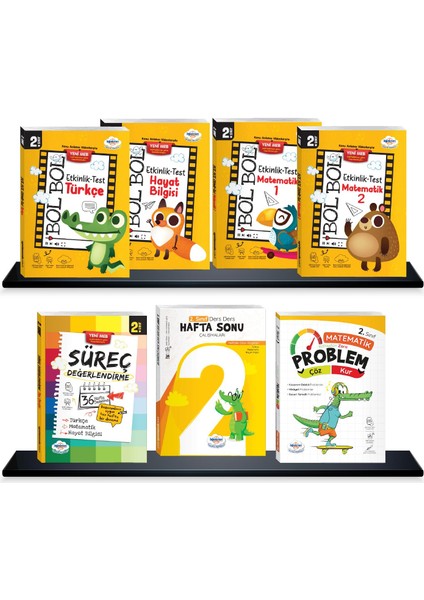 2. Sınıf Süper Ideal Set - 7 Parça - Öğretmen Evde Yayınları (2025-2026)