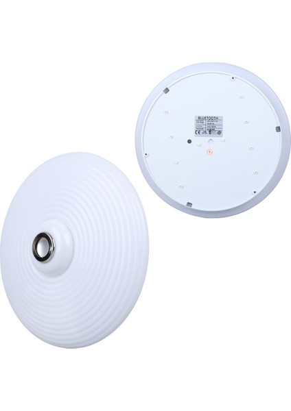 Powermaster PM-27330 BEYAZ 35*10.5 cm 24 Watt Bluetooth Hoparlörlü Tavan Aydınlatma (AL-BL303) Tornavida Hediyeli fiyatları