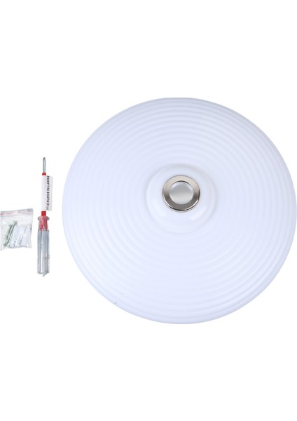 Powermaster PM-27330 BEYAZ 35*10.5 cm 24 Watt Bluetooth Hoparlörlü Tavan Aydınlatma (AL-BL303) Tornavida Hediyeli modelleri