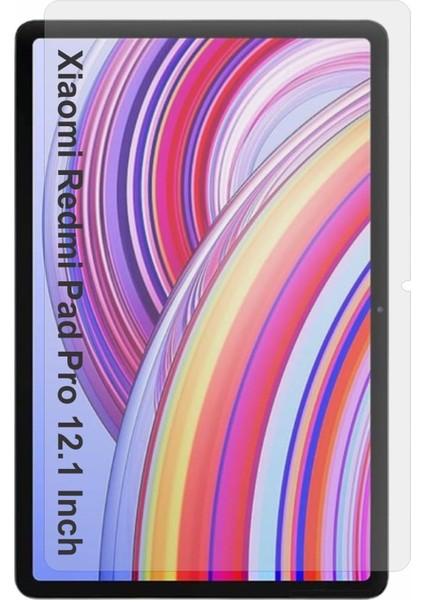 Xiaomi Redmi Pad Pro 12.1 Inch ile Uyumlu Temperli Kırılmaz Cam Ekran Koruyucu - FC021