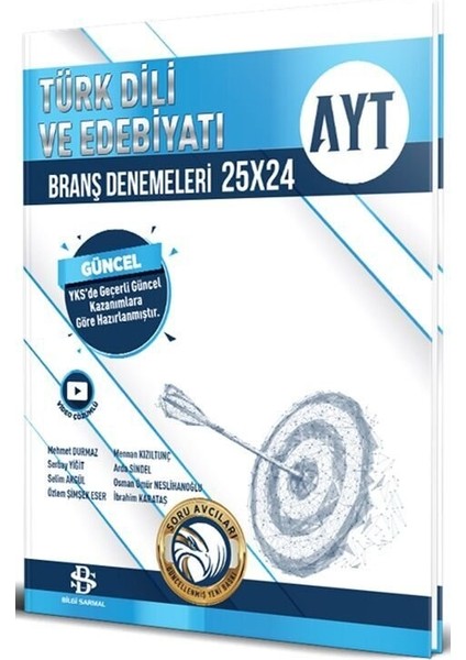 Bilgisarmal 2026 Ayt Türk Dili ve Edebiyatı 25 x 24 Branş Denemeleri