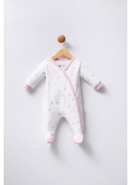 Kız Bebek Beyaz Pijama Takım 50322823-VR013