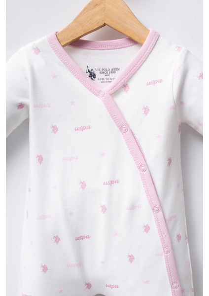 Kız Bebek Beyaz Pijama Takım 50322823-VR013 indirimleri