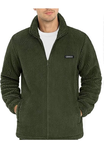 Oversize Peluş Sweatshirt Erkek Polar Sweatshirt Erkek Sweatshirt Oversıze-Peluss modelleri