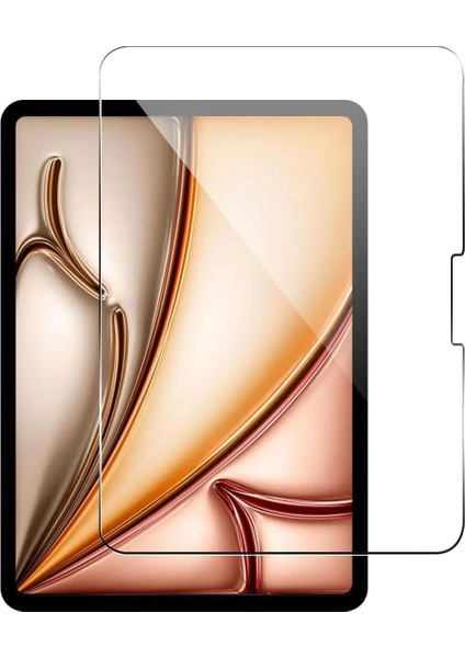 iPad Pro 11 2024 11 Inch ile Uyumlu Temperli Kırılmaz Cam Ekran Koruyucu - FC021