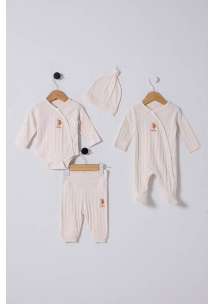 Kız Bebek Ekru Pijama Takım 50322891-VR019