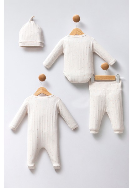 Kız Bebek Ekru Pijama Takım 50322891-VR019 fiyatları