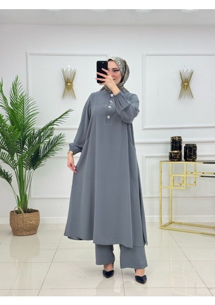 Kadın Tesettür 2'li Takım Tunik & Pantolon