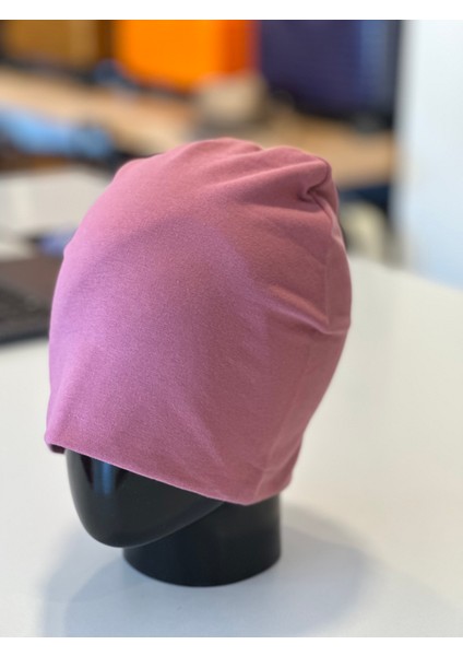 Unisex Pamuklu Penye Bere