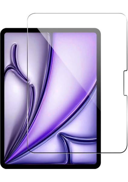 iPad Air 13 2025 M3 13 Inch ile Uyumlu Temperli Kırılmaz Cam Ekran Koruyucu - FC021